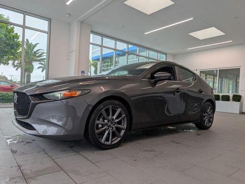 Machine Gray Metallic 2021 Mazda Mazda3 FWD w/Preferred Package