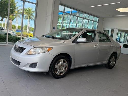 Silver 2010 Toyota Corolla LE