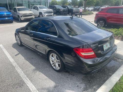 Black 2012 Mercedes-Benz C-Class C 250