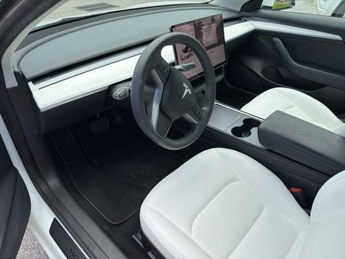 White Pearl 2023 Tesla Model 3 Base