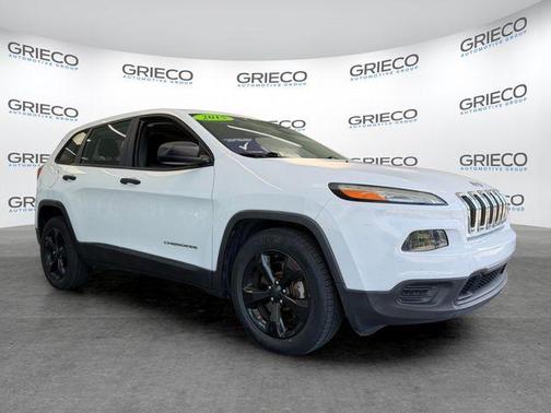 Bright White Clearcoat 2015 Jeep Cherokee Sport