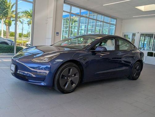 Deep Blue Metallic 2023 Tesla Model 3 Base