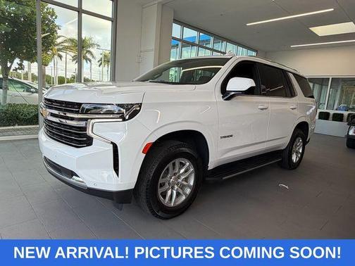Summit White 2023 Chevrolet Tahoe LT