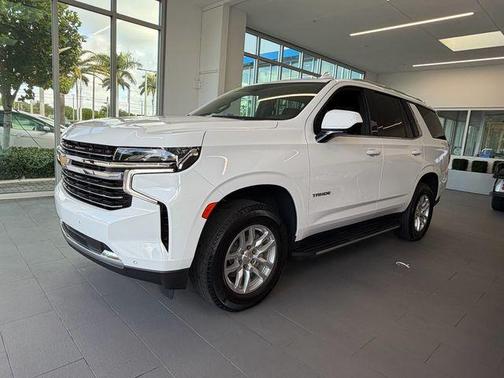 Summit White 2023 Chevrolet Tahoe LT