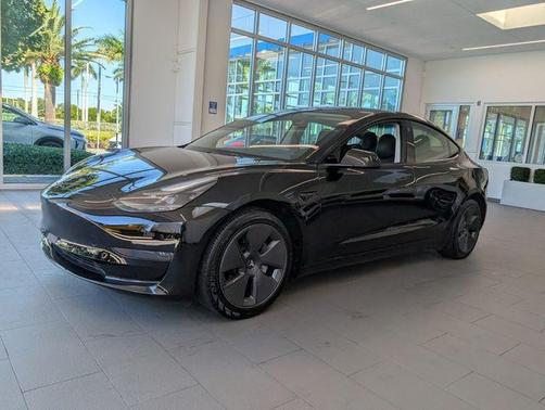 Black 2023 Tesla Model 3 Base