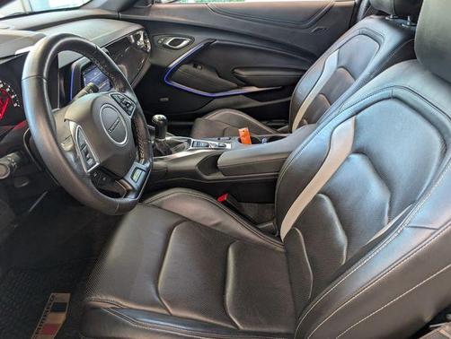 Satin Steel Metallic 2021 Chevrolet Camaro 3LT