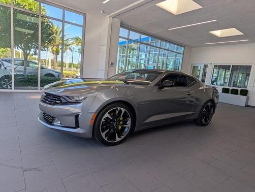 Satin Steel Metallic 2021 Chevrolet Camaro 3LT
