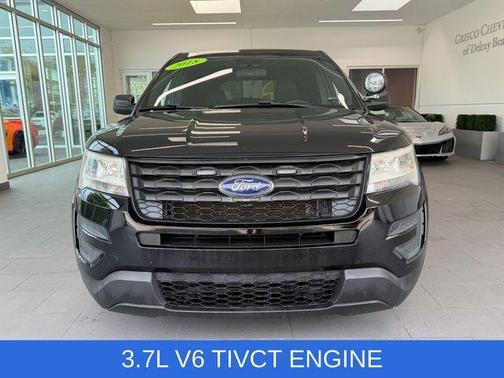 Shadow Black 2018 Ford Utility Police Interceptor Base