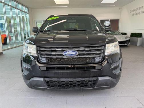Shadow Black 2018 Ford Utility Police Interceptor Base