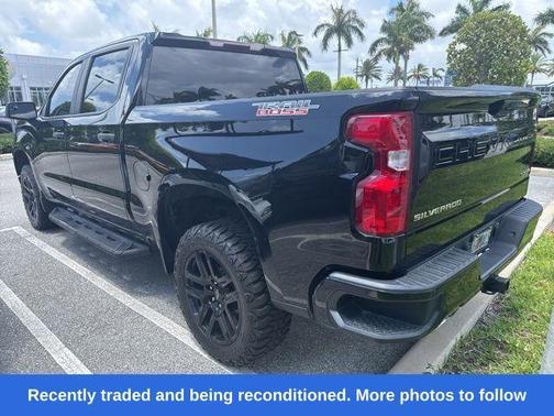 Black 2022 Chevrolet Silverado 1500 Custom Trail Boss