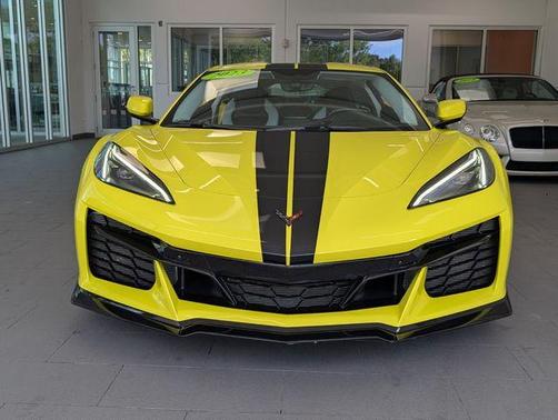 Accelerate Yellow Metallic 2023 Chevrolet Corvette Z06