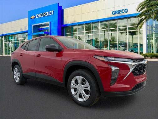 Red 2026 Chevrolet Trax LS