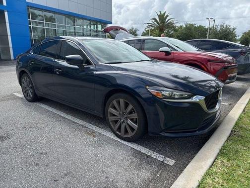 Deep Crystal Blue Mica 2021 Mazda Mazda6 Touring