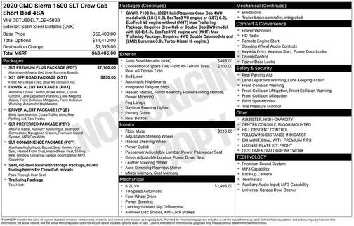 Satin Steel Metallic 2020 GMC Sierra 1500 SLT