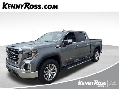 Satin Steel Metallic 2020 GMC Sierra 1500 SLT