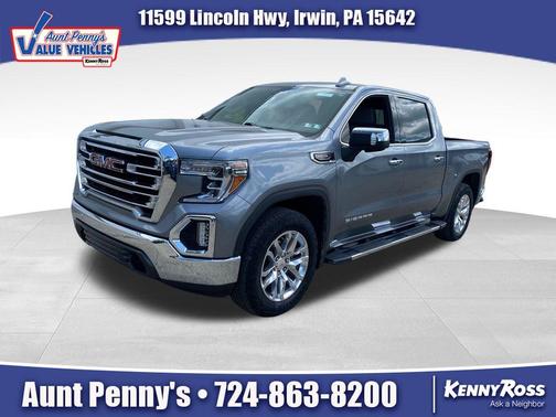 Satin Steel Metallic 2020 GMC Sierra 1500 SLT
