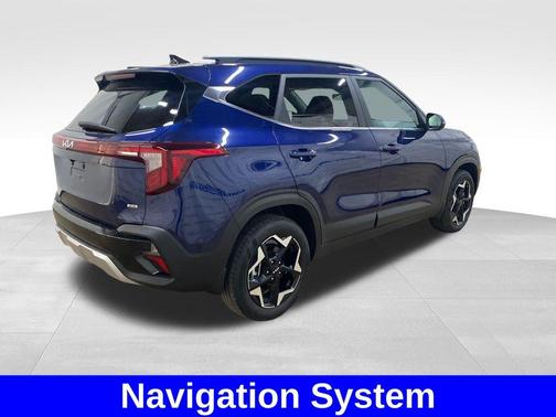 Dark Ocean Blue 2024 Kia Seltos EX