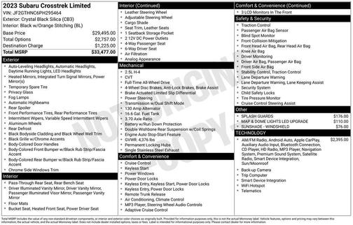 2023 Subaru Crosstrek Limited