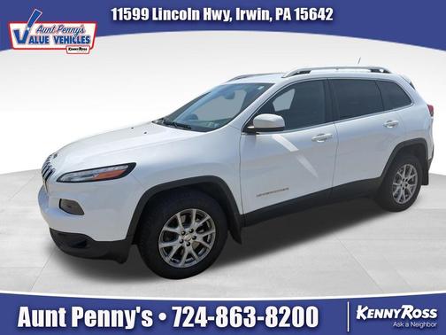 Bright White Clearcoat 2016 Jeep Cherokee Latitude