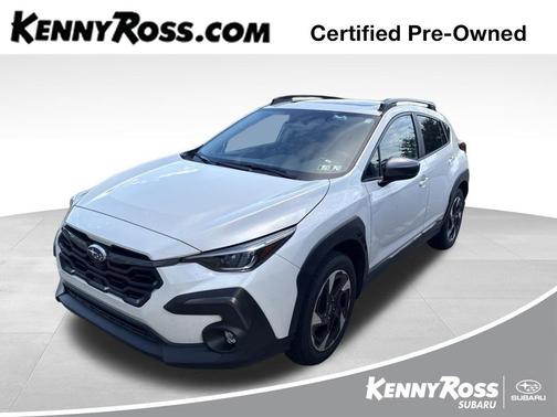 Crystal White Pearl 2024 Subaru Crosstrek Limited