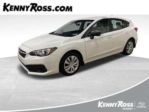 Crystal White Pearl 2023 Subaru Impreza Base