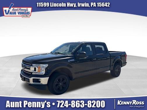 Shadow Black 2018 Ford F-150 XLT