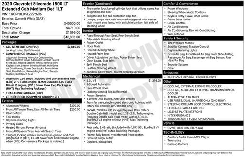 2020 Chevrolet Silverado 1500 LT