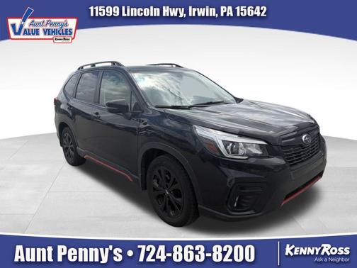 Crystal Black Silica 2019 Subaru Forester Sport