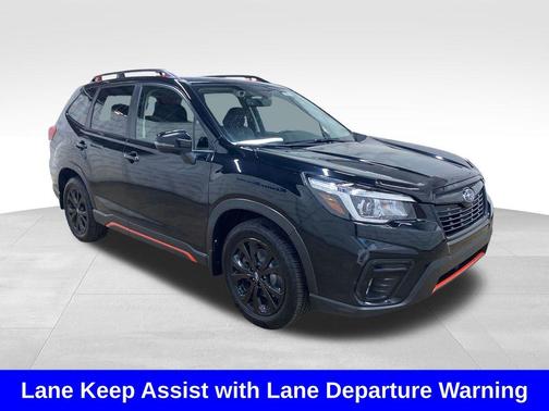 Crystal Black Silica 2019 Subaru Forester Sport