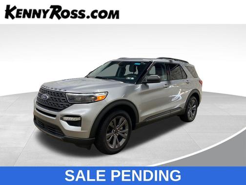 Silver Metallic 2021 Ford Explorer XLT