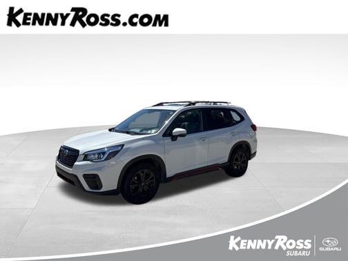Crystal White Pearl 2020 Subaru Forester Sport