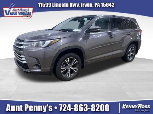 Predawn Gray Mica 2018 Toyota Highlander LE