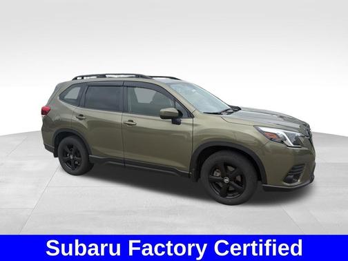 Autumn Green Metallic 2023 Subaru Forester Premium