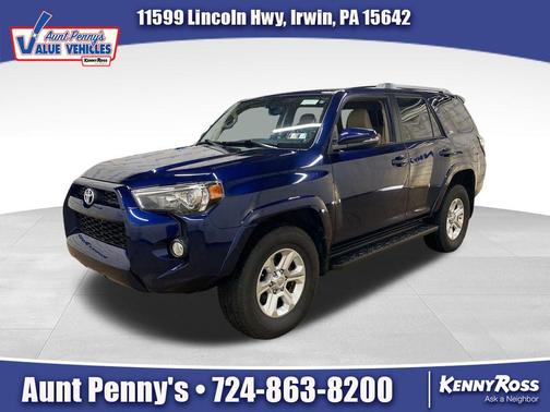 Nautical Blue Metallic 2017 Toyota 4Runner SR5 Premium