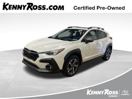 Crystal White Pearl 2024 Subaru Crosstrek Premium
