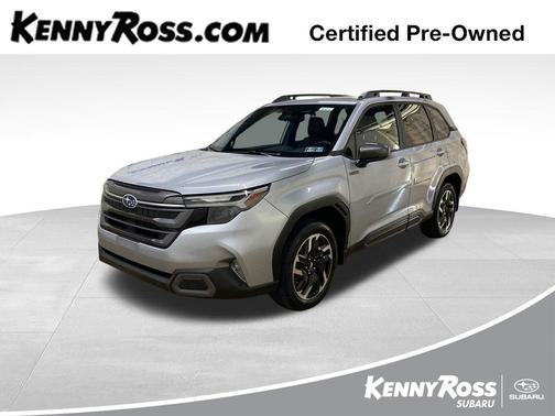 Ice Silver Metallic 2025 Subaru Forester Hybrid Limited