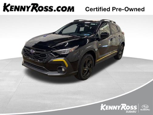 Crystal Black Silica 2024 Subaru Crosstrek Sport