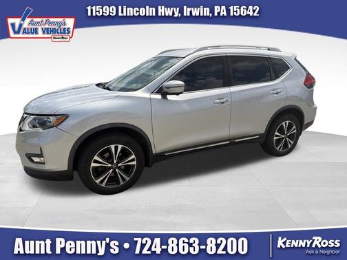 Brilliant Silver 2017 Nissan Rogue SL