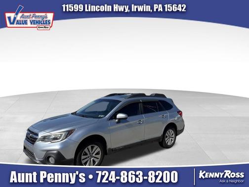 Ice Silver Metallic 2018 Subaru Outback 2.5i Premium