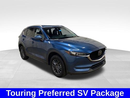 Eternal Blue Mica 2021 Mazda CX-5 Touring