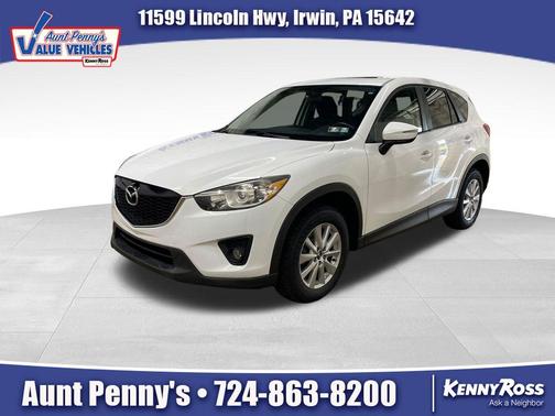 Crystal White Pearl 2015 Mazda CX-5 Touring