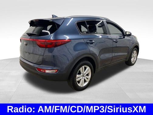 Pacific Blue 2017 Kia Sportage LX