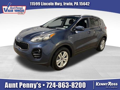 Pacific Blue 2017 Kia Sportage LX