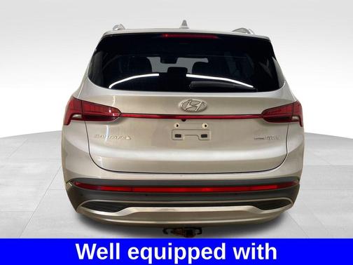Shimmering Silver 2021 Hyundai SANTA FE HEV Limited