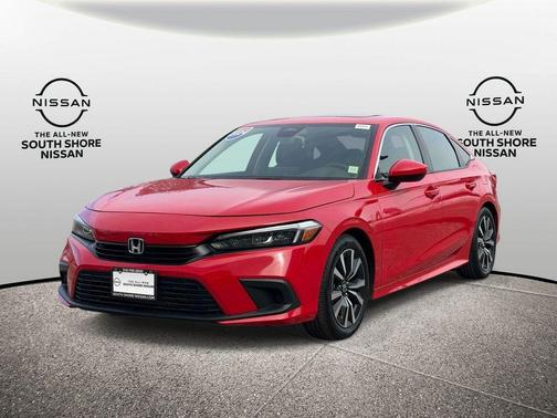 Rallye Red 2024 Honda Civic EX