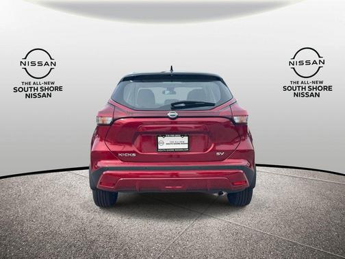 2 Tone Red / Black 2023 Nissan Kicks SV