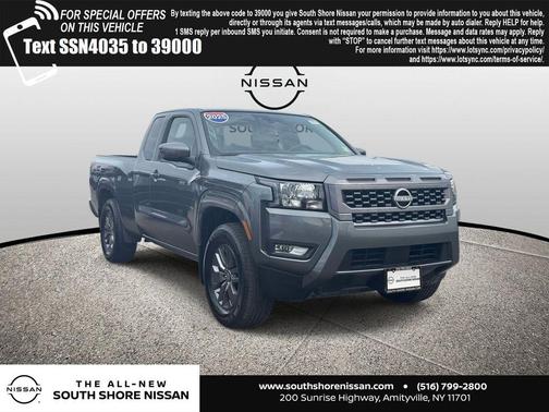 Gun Metallic 2025 Nissan Frontier SV