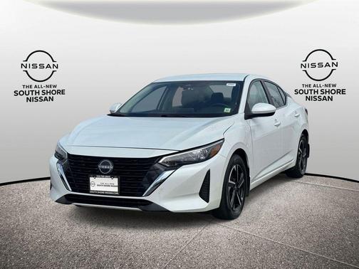Aspen White 2025 Nissan Sentra SV