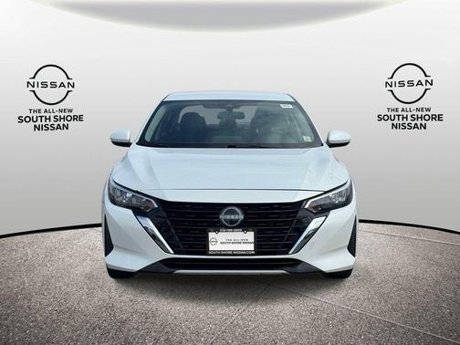 Aspen White 2025 Nissan Sentra SV