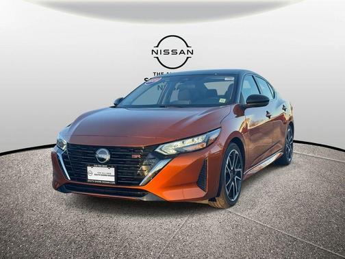 Orange 2025 Nissan Sentra SR